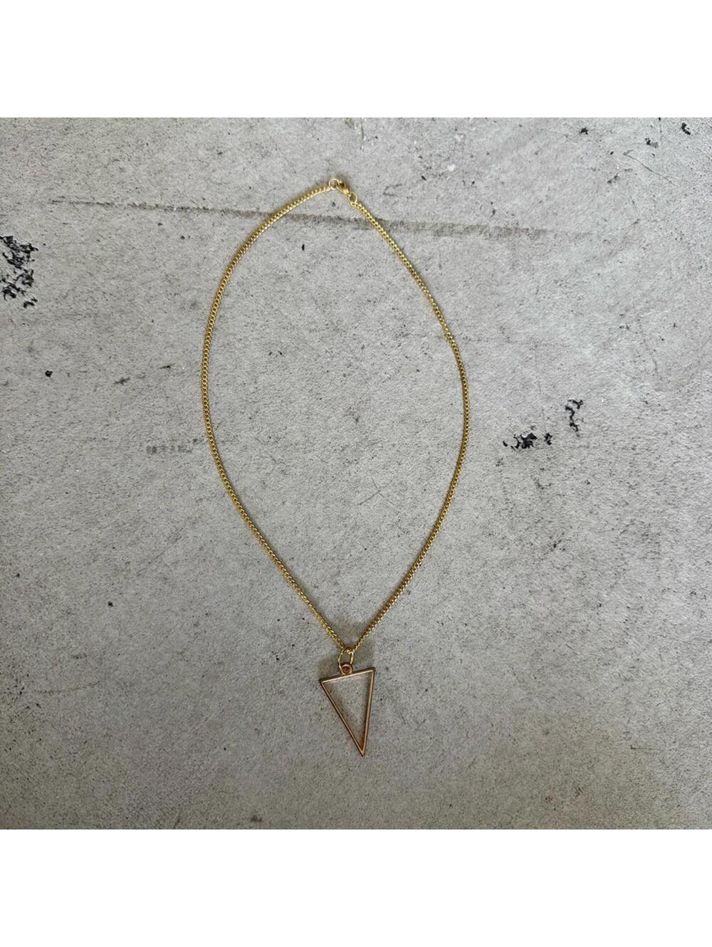 Urban Outfitters / Gold Triangle Necklace
